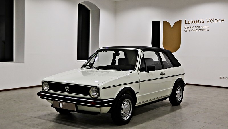 1981 VW Golf Cabriolet GLi  1.6 110HP - 102.300Kms